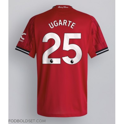 Manchester United Manuel Ugarte #25 Hjemmebanetrøje 2025-26 Kortærmet Manchester United Manuel Ugarte #25 Hjemmebanetrøje 2025-26 Kortærmet